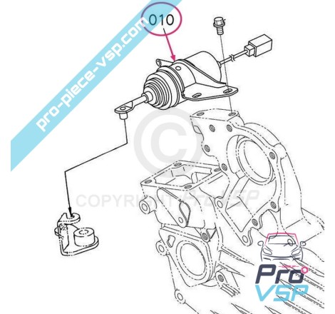 Arrêt moteur adaptable pour aixam