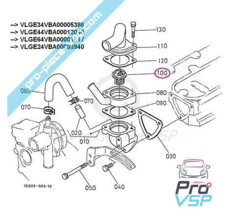 Thermostat / 38 mm