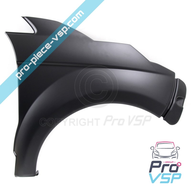 Aile avant droite adaptable en abs pour aixam city coupé crossover crossline gto ( gamme vision )