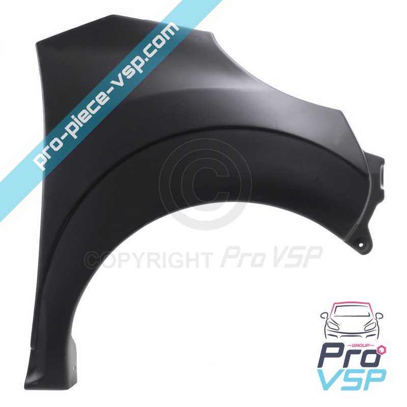 Aile avant droite adaptable en ABS pour Microcar M8