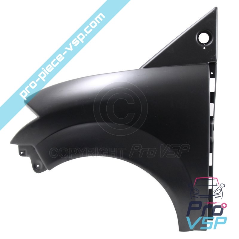 Aile avant gauche adaptable en plastique ABS pour Microcar Mc1 Mc2