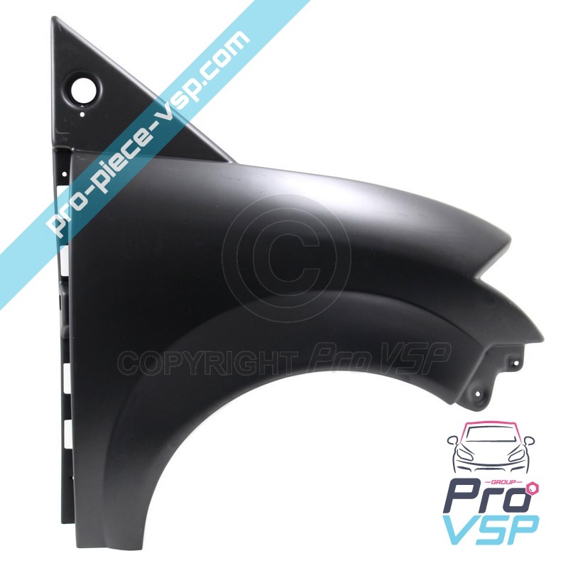 Aile avant droite adaptable en plastique ABS pour Microcar Mc1 Mc2