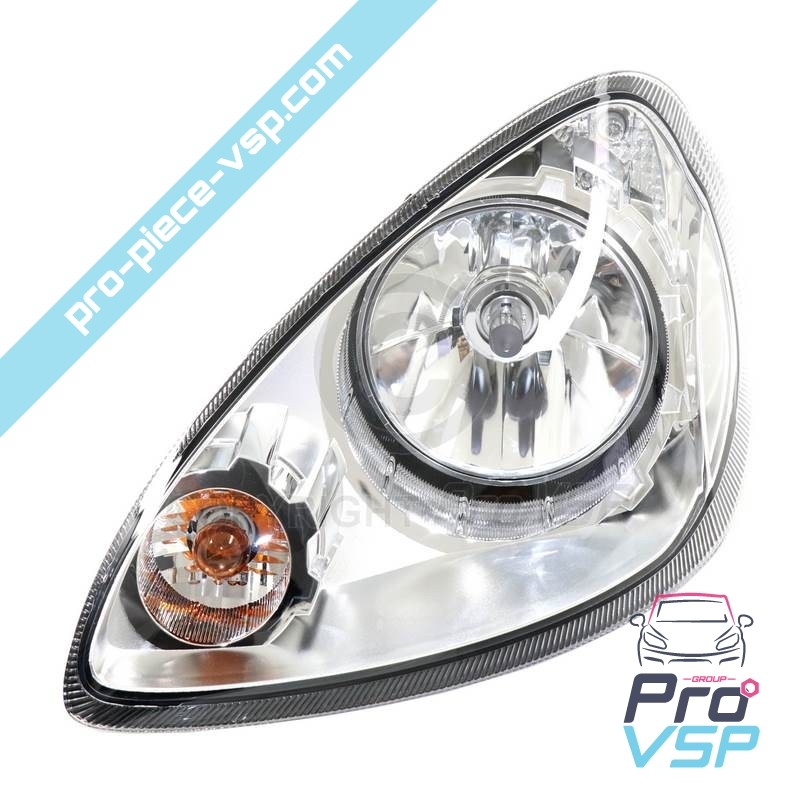 Phare gauche pour microcar mgo f8c ligier jsrc flex
