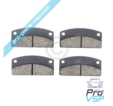 Plaquettes de frein arrière adaptable pour Microcar Jdm