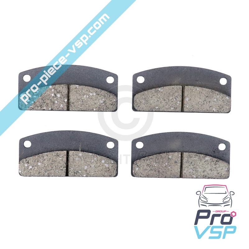 Rear brake pads