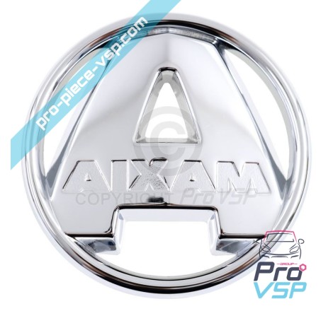 Logo chromé Aixam