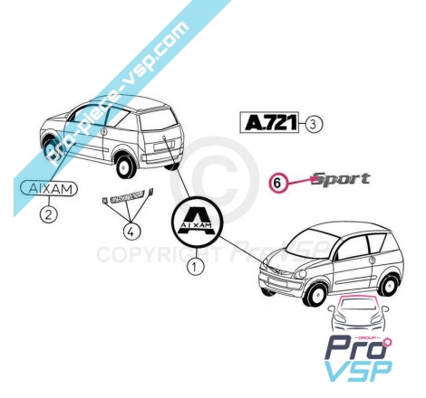 Logo Aixam Sport