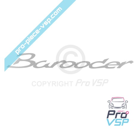 Logo de porte pour chatenet barooder