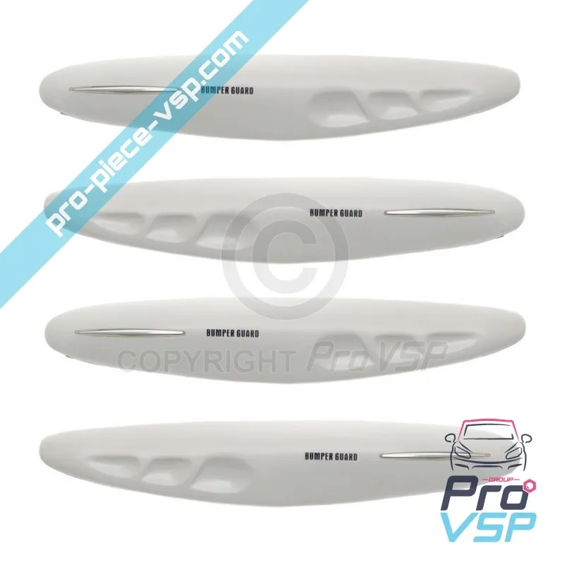 Protection de pare choc blanc