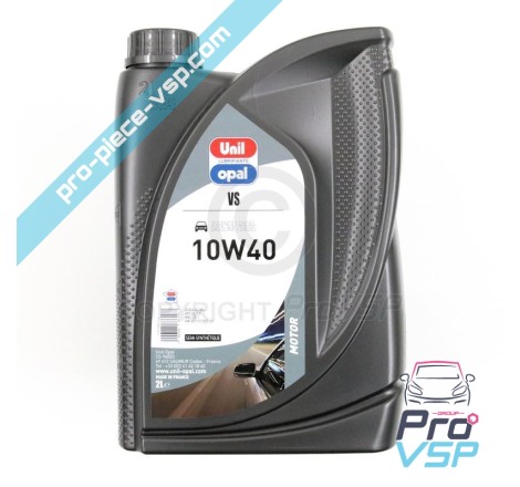 Huile moteur pour voitures sans permis