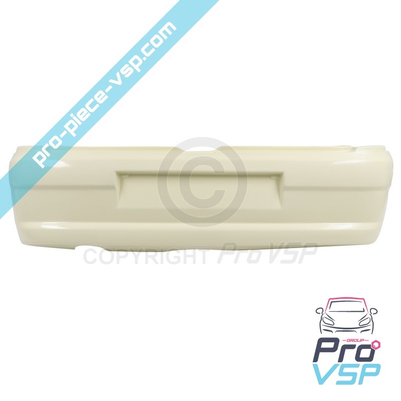 Pare choc arrière adaptable en fibre pour Microcar Virgo 1 , Virgo 2