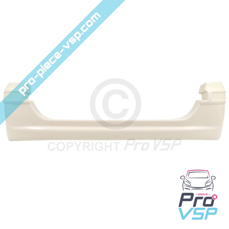 Pare choc arrière adaptable en fibre pour microcar virgo 3 pratic activ