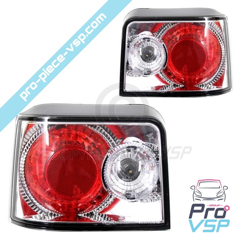 Feux arrière Tuning Dectane cristal adaptable pour Aixam 325i , 400i , 500ut , 600i , a540 , a550 , Microcar Spid , Jdm X5 ...