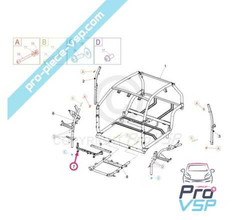 Traverse superieur avant pour Ligier Ixo , JS50 , JS50L , Microcar Mgo 3 et 4 , Nouvelle Dué P85 Dué 3 P88