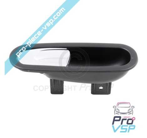 Poignée de porte intérieure chromée pour Ligier Microcar Dué