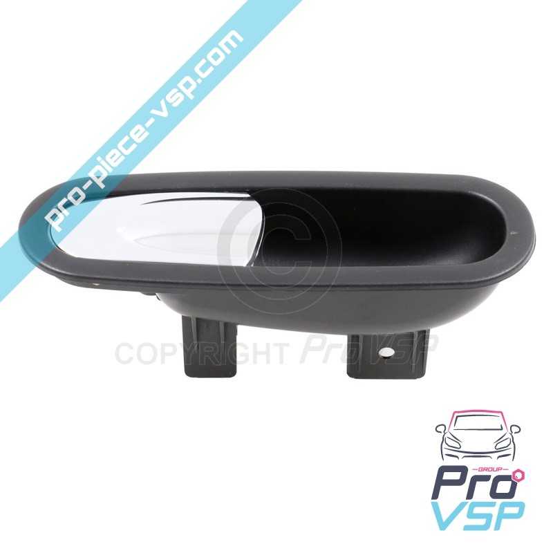 Poignée de porte intérieure chromée pour Ligier Microcar Dué