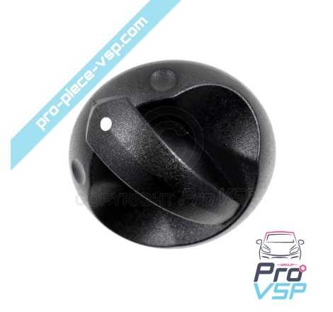 Bouton de chauffage latéral origine pour Aixam