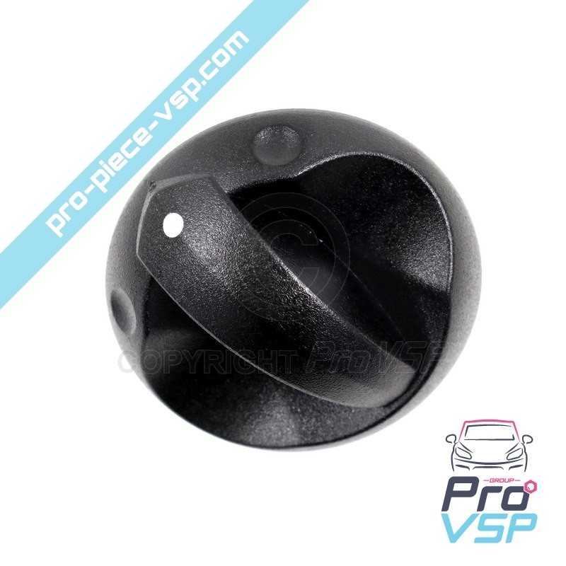 Bouton de chauffage latéral origine pour Aixam