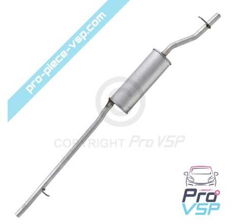 Silencieux d'échappement pour Microcar M.go 1