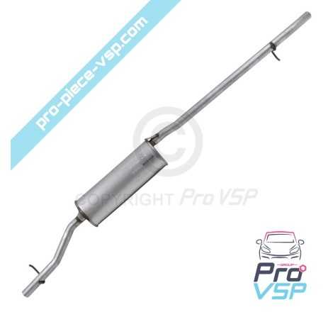 Silencieux d'échappement pour Microcar M.go 1