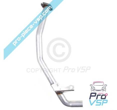 Collecteur d'échappement camion sans permis Microcar Flex , Ligier Flex