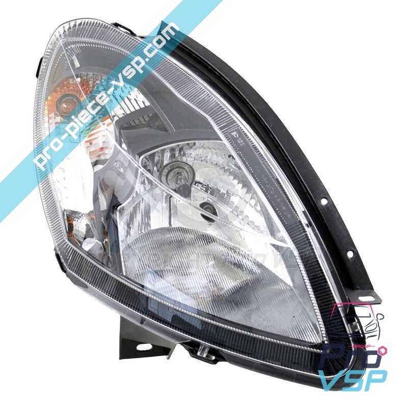 Phare droit fond noir pour ligier ixo , js50 , js50l