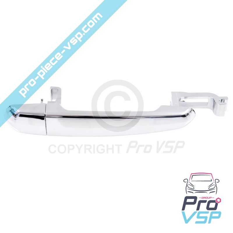 Chromed outer door handle