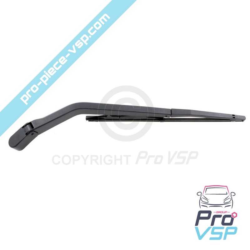 Rear ice wiper arms