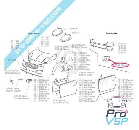 Left rear plate