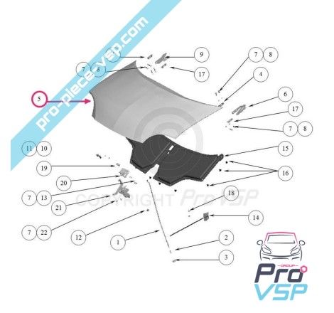 Capot pour ligier nova