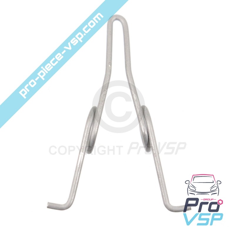 Brake plate spring