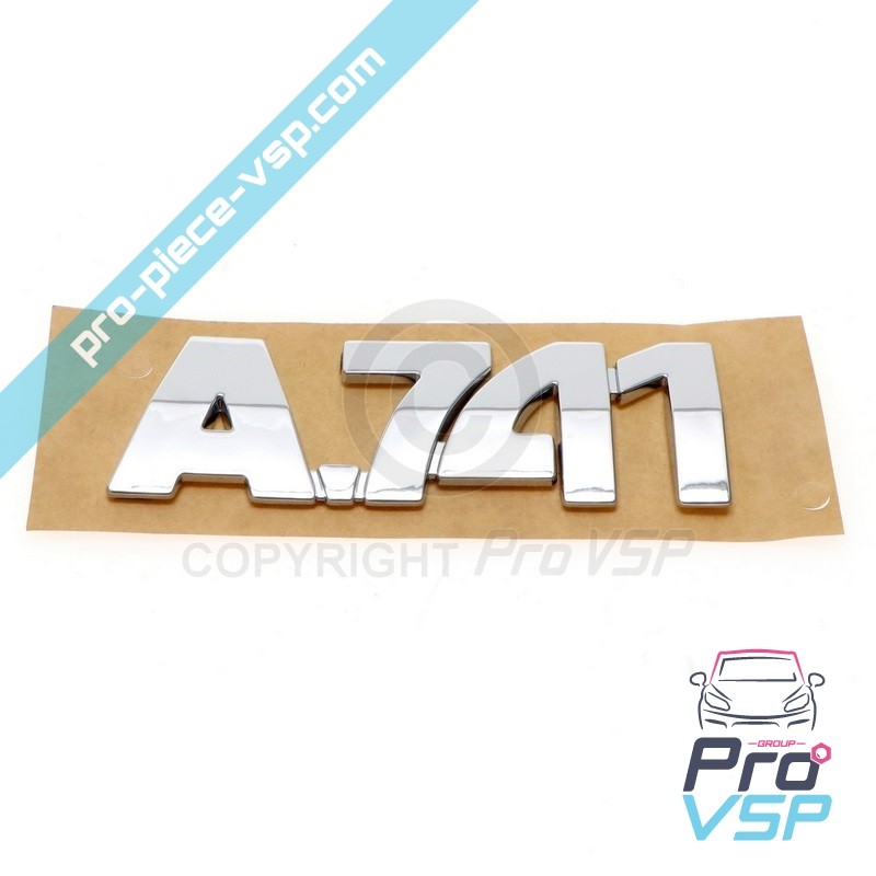 Logo de hayon pour aixam a741