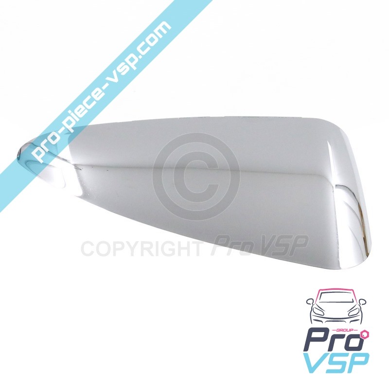 Specchio destro cromato shell