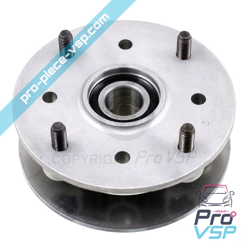 Complete rear brake disc