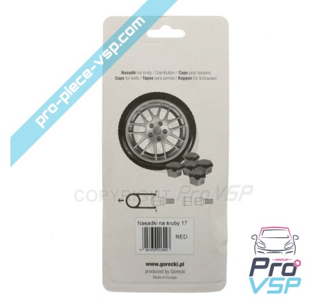 Cache boulon de roue