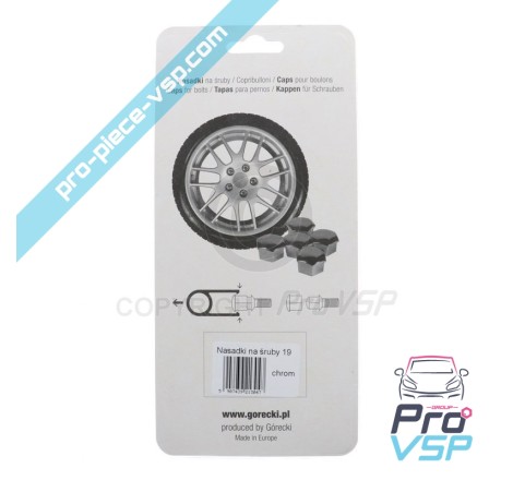 Cache boulon de roue