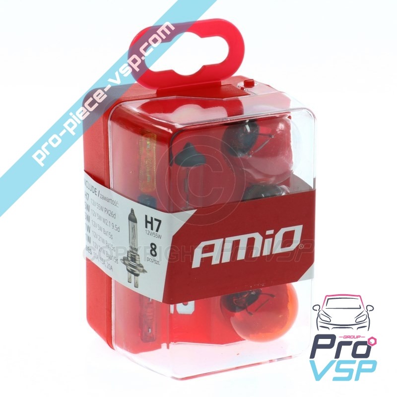 Coffret d'ampoules