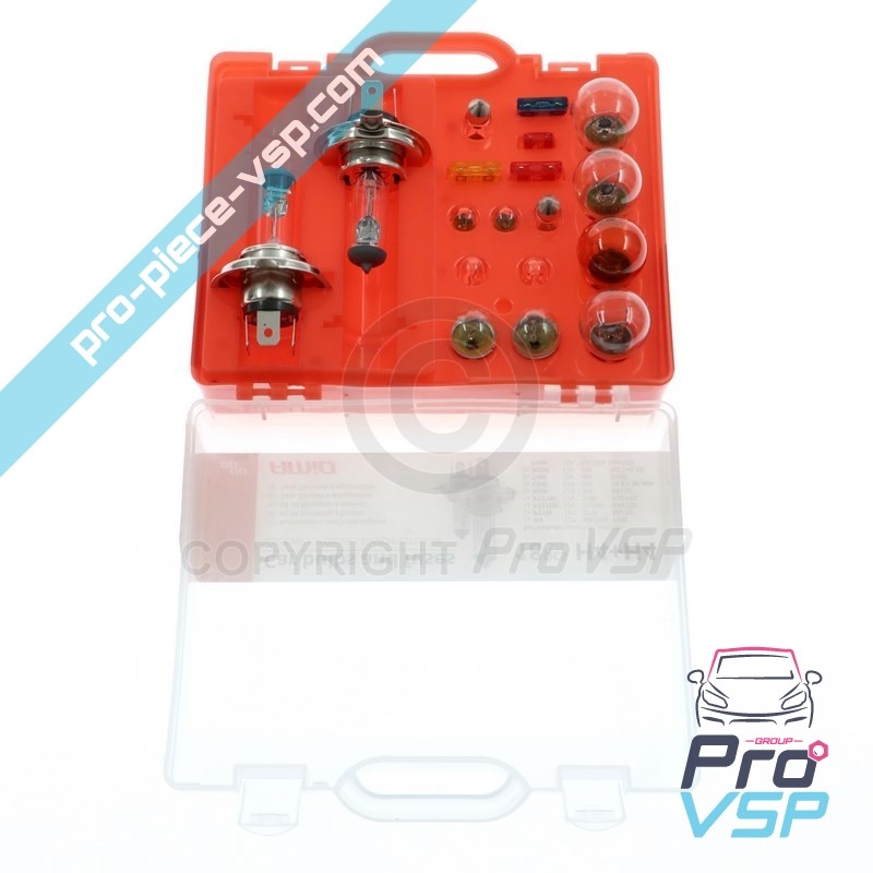 Coffret d'ampoules