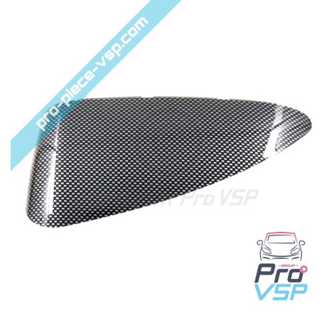Coque carbone de rétroviseur gauche pour aixam impulsion et vision