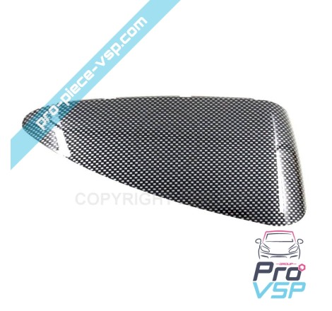 Coque carbone de rétroviseur droit pour aixam impulsion et vision