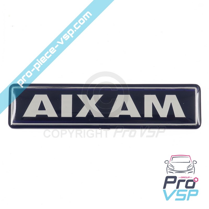 Autocollant de coffre pour Aixam