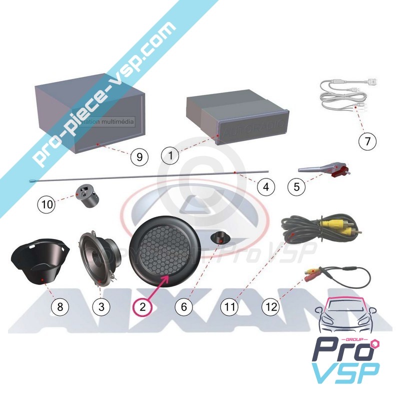 Speaker grille