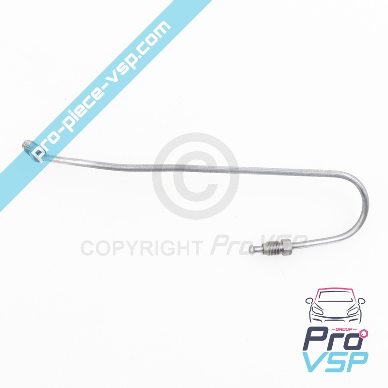 Central rear brake pipe