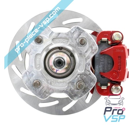 Ensemble arrière gauche pour microcar mgo 3 4 5 ligier js50 dué p85 p88