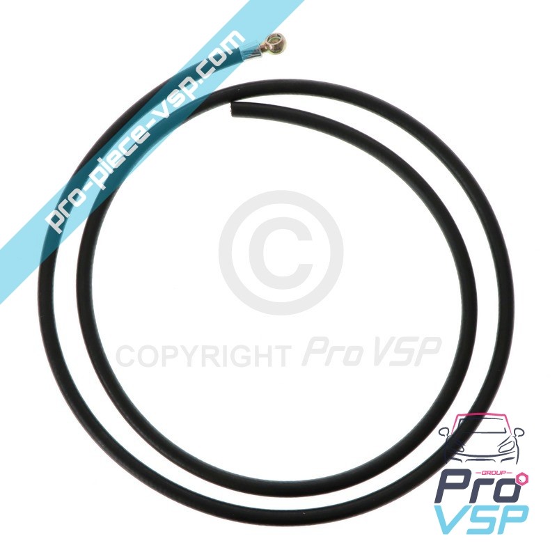 Durite de carburant montée avec banjo ( longueur 2m )