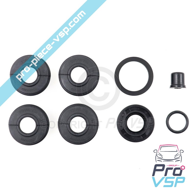 Kit révision étrier de frein arrière pour Microcar Mc1 MC2 ( 2ème montage )