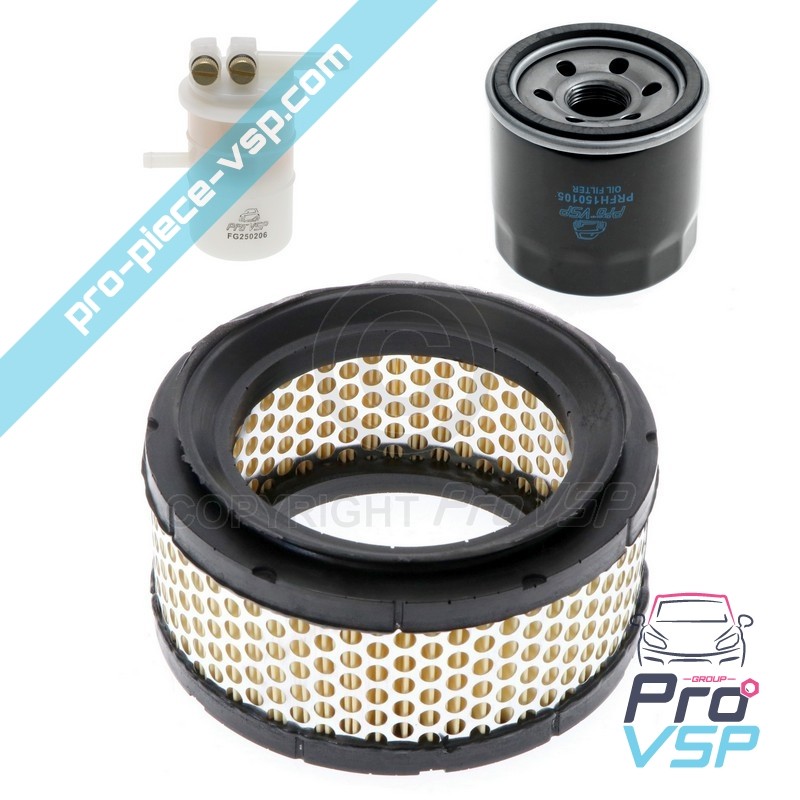 Kit 3 filtros