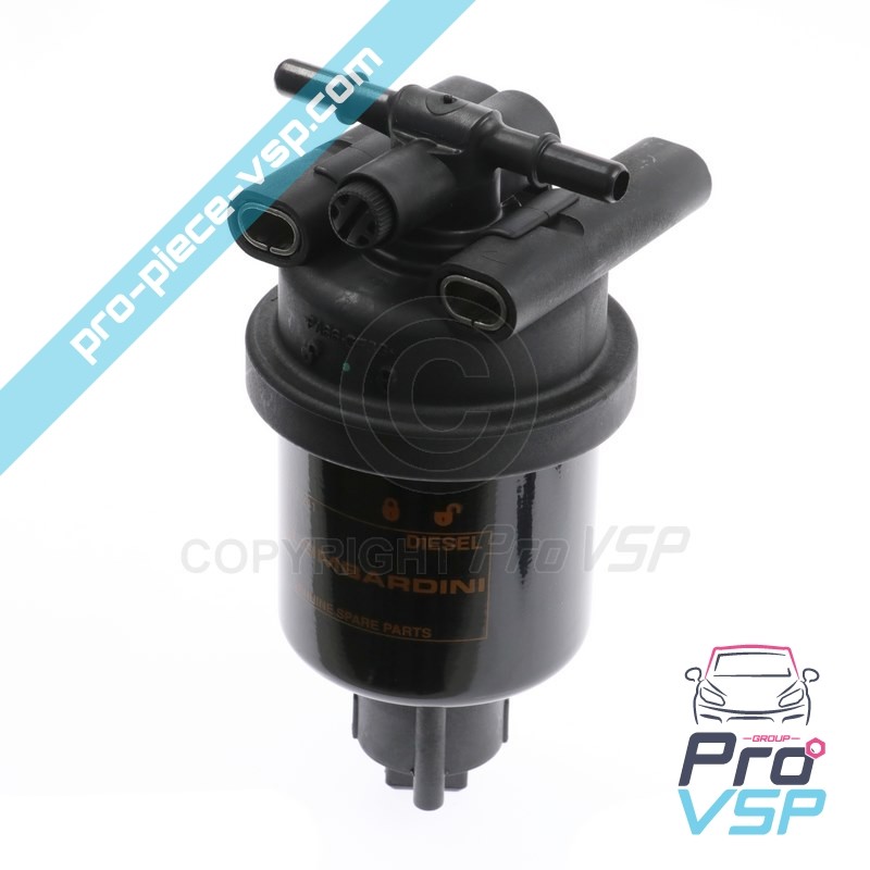 Complete diesel filter
