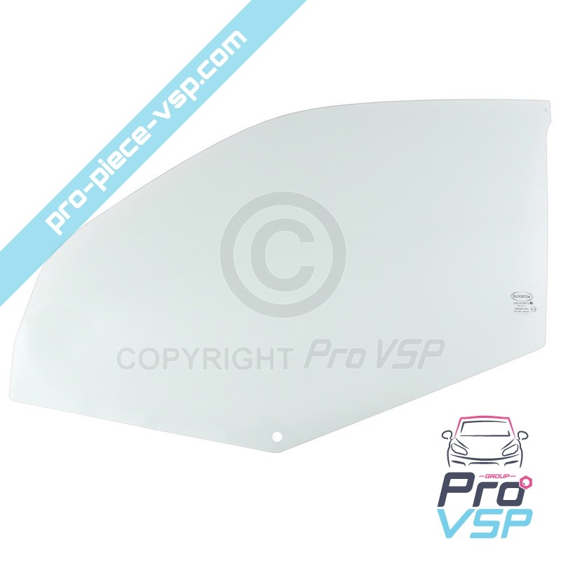 Vitre de porte gauche teintée pour Microcar Virgo 1 , 2 et 3