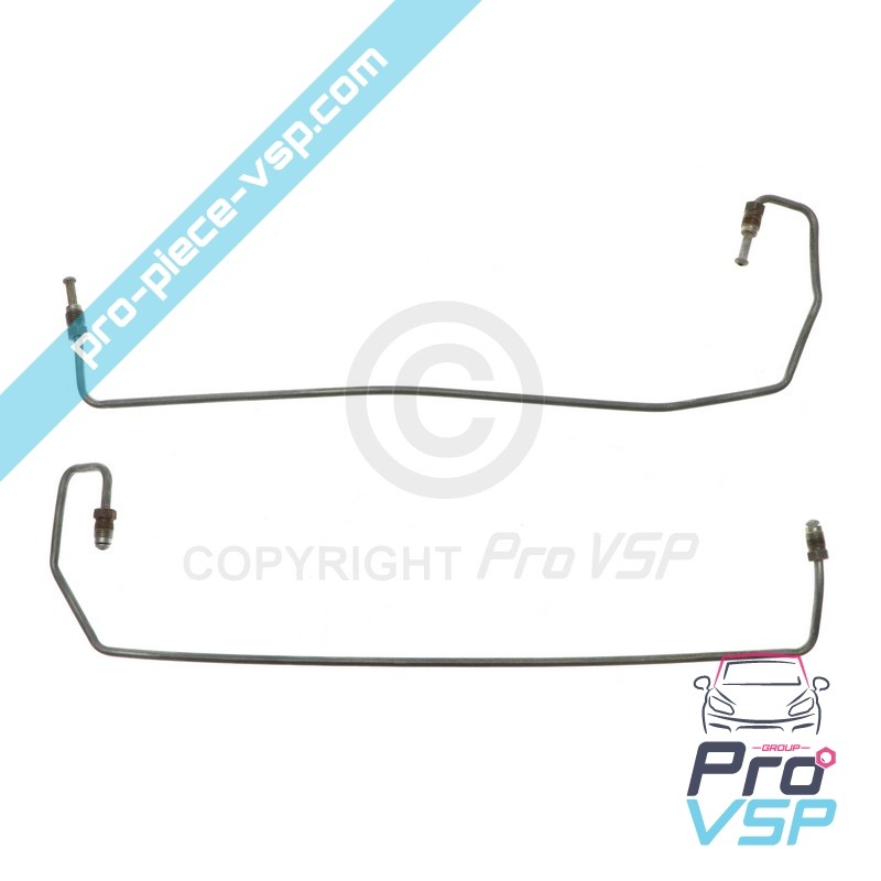 Right and left rear brake hose